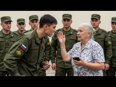 Видео: Они отказали старушке в свидании с внуком, не зная, что её сын — Начальник Генштаба.