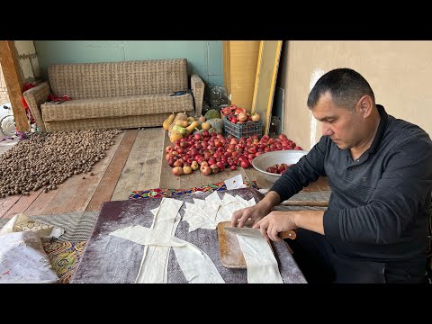 Видео: Просто Тесто и Мясо! Как В Узбекистане делают Бешбармак!