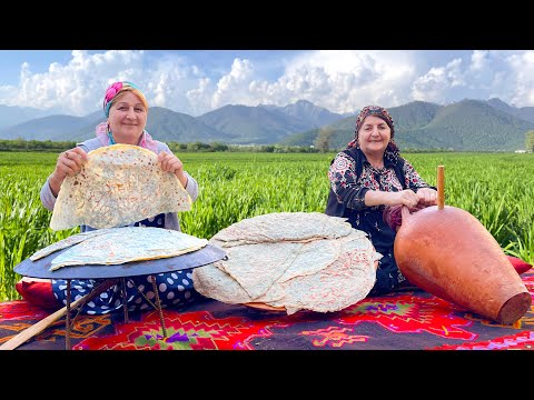 Видео: Техника Приготовления Бабушкиного Деревенского Масла: Собираем Дикий Лук и Готовим Ужин!