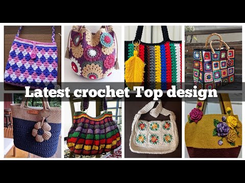 Видео: Более 300 привлекательных идей дизайна вязаных крючком сумок для всех