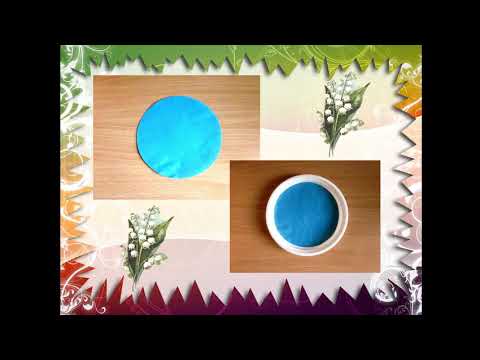 Видео: Технология, панно "Ландыши", 2 класс