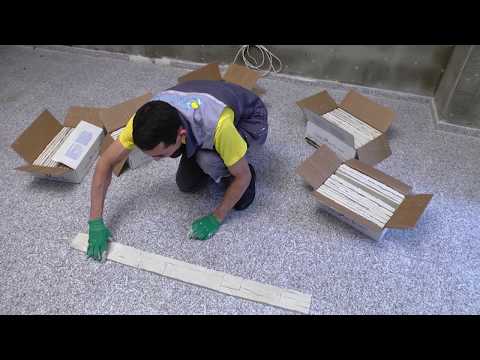 Видео: Монтаж искусственного камня без шва