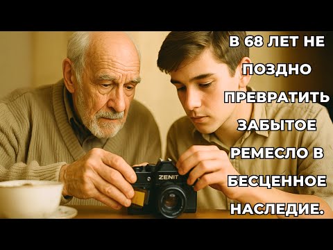 Видео: В 68 лет он думал, что его время НАВСЕГДА ушло, но стоило ему достать пыльный фотоаппарат, как...