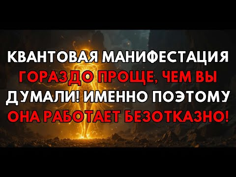 Видео: Квантовая Манифестация: Проще, Чем Думаете! Ее Легкость – Вот Ключ К Вашим Желаниям!