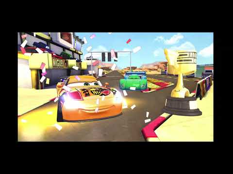 Видео: Тачки Быстрые как молния : Мигель Покрасилась Свет Ночью Мигеля Карла Открыл новую трассу