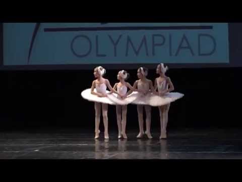 Видео: Танец маленьких лебедей Чайковский  Олимпиада танца Рига 2015