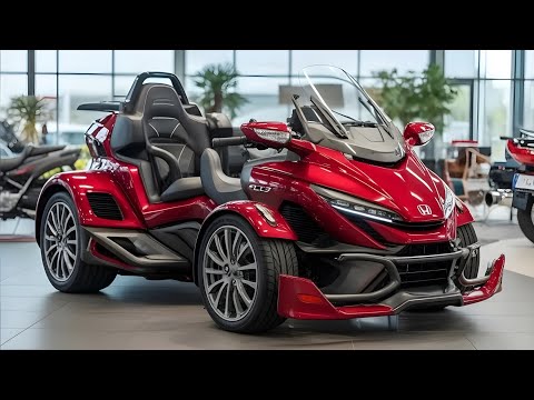 Видео: Обзор Honda Gold Wing Trike 2026 года – роскошный трёхколёсный зверь! 🚀 | The Car Chronicles