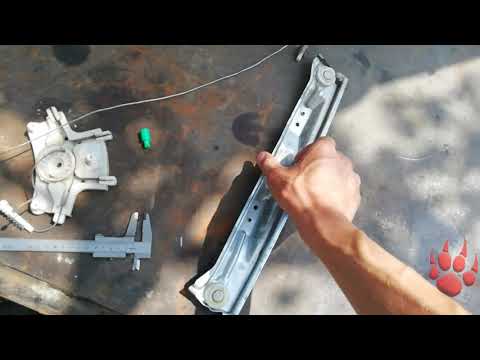 Видео: Peugeot 407  Ремонт тросика подъемника заднего стекла