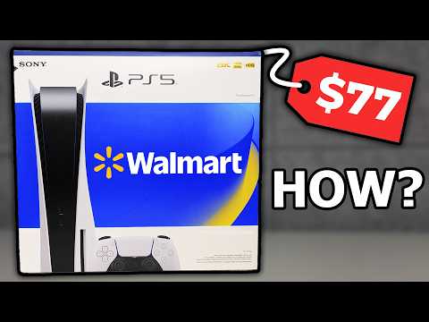 Видео: Я купил PS5 за 77 долларов в Walmart... 🤨