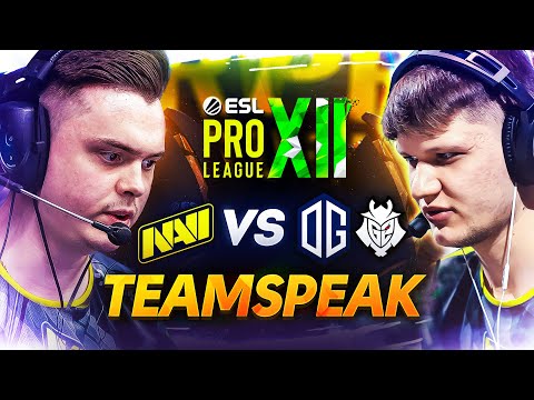 Видео: Идеальная Коммуникация в Тимспике NAVI против G2 и OG на EPL S12