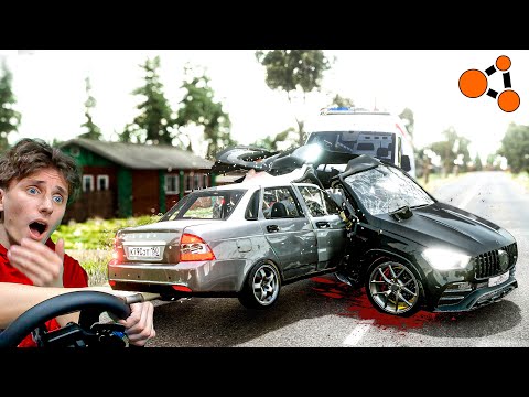 Видео: ПОПАЛ В ДТП на ПРИОРЕ | ГОНКИ на ОГРОМНОЙ СКОРОСТИ... | РП ПЕРЕКУП В БИМКЕ | BeamNG.drive