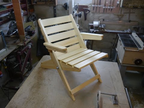 Видео: Кресло для дачи. Homemade chair.