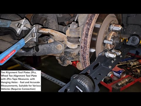 Видео: Пластины для регулировки схождения колес. 2 шт. Пластины для регулировки схождения колес с 2 руле...