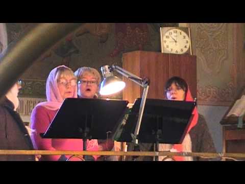 Видео: Херувимская (Малиновка) Cherubic Song Malinovka tune (variation on Sergievskaya tune)