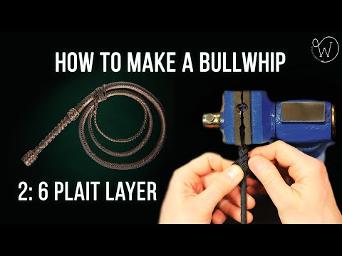Видео: Как сделать кнут, часть 2: 6 слоев косы