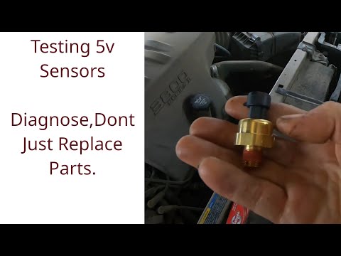 Видео: Тестирование 3-проводного датчика давления масла