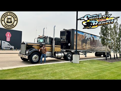 Видео: Трибьют-грузовик Smokey & The Bandit — шоу в честь 100-летия Kenworth