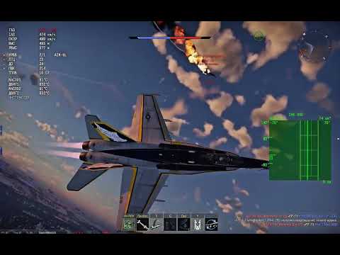 Видео: Прекрасный F/A-18C Early