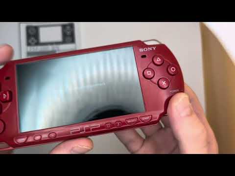 Видео: ПРОДАНО №23 Sony PSP 2000 (Deep Red). Обзор лота (демонстрация работы)