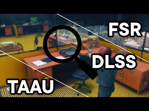 Видео: Апскейл в играх и сравнение разных методов || FSR, DLSS, TAAU, TSR