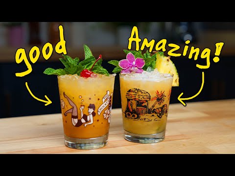 Видео: Лучший Май Тай, который я когда-либо пробовал! Секретный ингредиент делает напиток особенным.