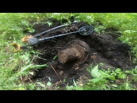 Видео: Иду туда где  вытаскивали лист меди на 100 кг/Очень много чёрного Металла /Поиск  GARRETT 300i Ace
