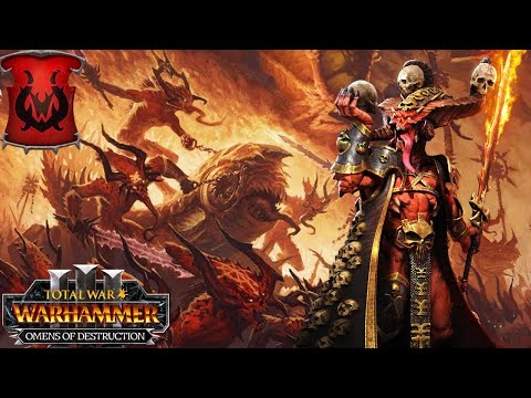 Видео: (SFO: Grimhammer III) Total War: Warhammer 3. # 1. Собиратель черепов. Сложность Легенда.