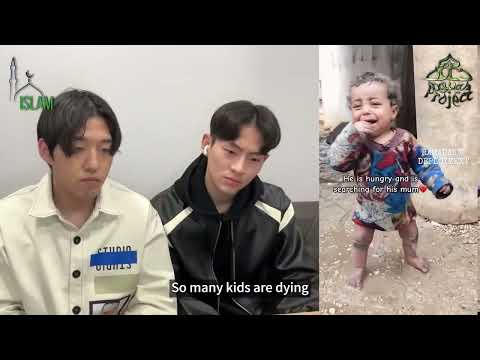 Видео: Корейцы, ребята, реагируют на Палестинский тикток! Дауд Ким. Эмоционально