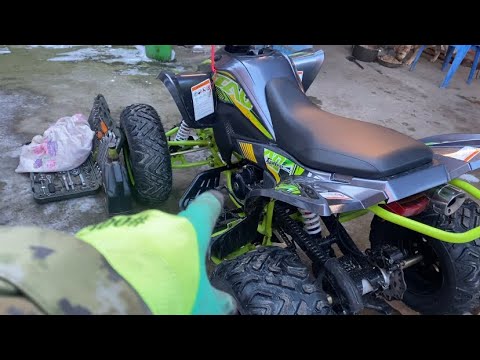 Видео: Первая замена масла, в квадроцикле TAO(YACOTA) 250куб.
