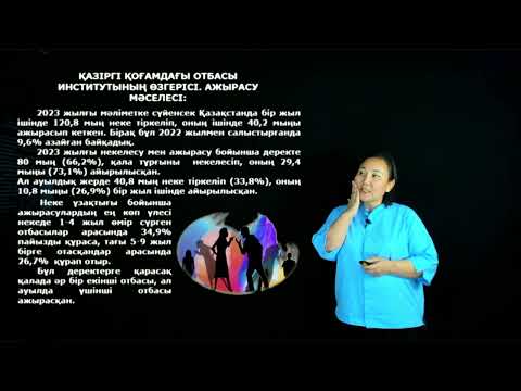 Видео: Танкиш Н.П. - 6.Отбасы және қазіргі заман