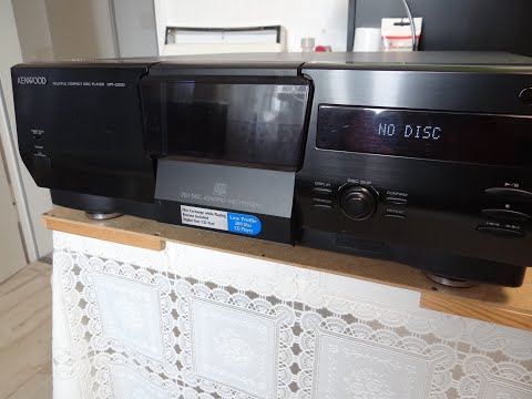 Видео: Kenwood DRF J3030  200СД Chänger  Техническое обслуживание
