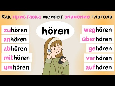 Видео: Приставки с HÖREN | Приставки в немецком языке 🇩🇪