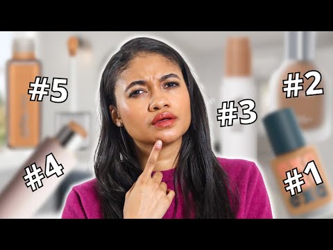 Видео: Топ-5 лучших чистых тональных основ | Мой обновленный рейтинг + один шокирующий новый фаворит!