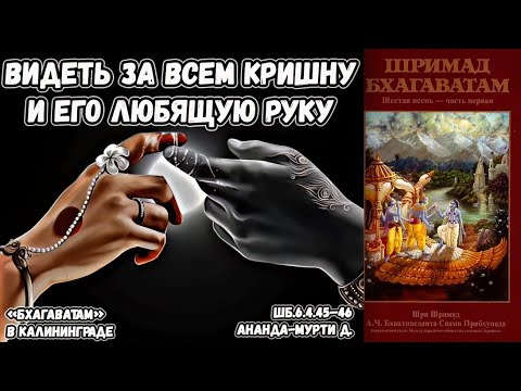 Видео: Видеть за всем Кришну и Его любящую руку. Ананда-мурти д. ШБ.6.4.45–46