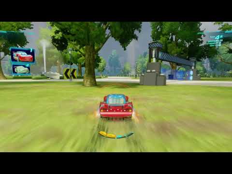 Видео: Тачки 2 (Xbox 360) - Гонка - 9 кругов - Гайд-тур - Молния Великий - Чит-коды