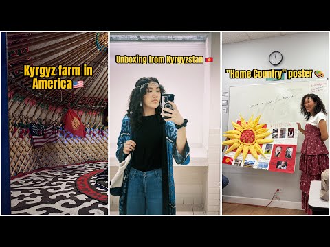 Видео: Частичка Кыргызстана в Америке 🇰🇬Ферма, посылка и постер о родине