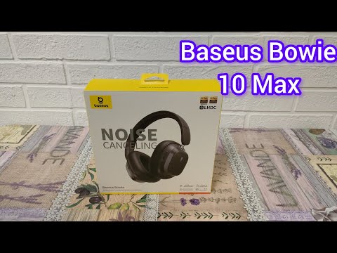 Видео: кнСупер скидка на наушники Baseus Bowie 10 Max