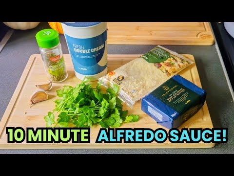 Видео: Домашний соус альфредо всего за 10 минут! 🕒 Банка не нужна!