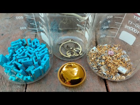 Видео: Золото из трёх материалов.