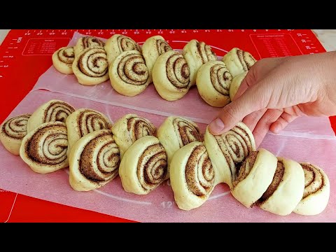 Видео: Я не думала, что ЭТО ТАК ПРОСТО... ВОЗДУШНЫЕ булочки с корицей! Тесто мягкое КАК ПУХ!