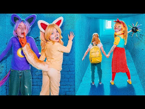 Видео: ДогДай и КэтНэп спасают КЭТФЕИНУ ! МЛАДШУЮ СЕСТРУ ПОХИТИЛИ УЛЫБАЮЩИЕСЯ ТВАРИ мисс Восторг!!