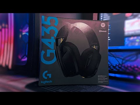 Видео: LOGITECH G435 / РАСПАКОВКА И НЕБОЛЬШОЙ ОБЗОР БЕСПРОВОДНЫХ НАУШНИКОВ