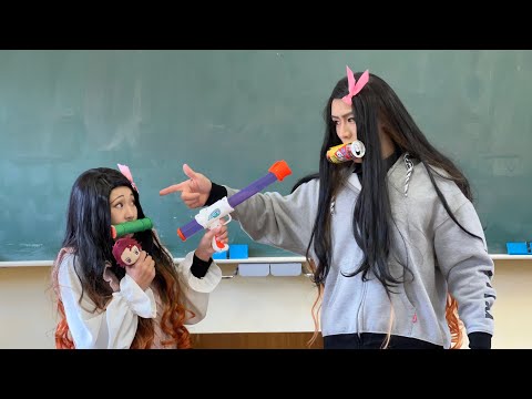 Видео: Если проиграешь, превратишься в куклу и будешь стрелять по школе.