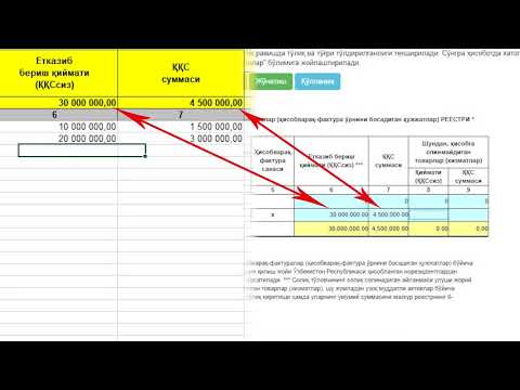 Видео: Қўшилган қиймат солиғи ҳисобот шаклини тўлдириш тартиби буйича видео қўлланма!