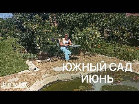 Видео: Дача на Юге - ЮЖНЫЙ САД В ИЮНЕ