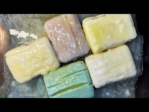 Видео: АСМР 🍃 5 мыл Nefis 🍃 ASMR Nefis soap set