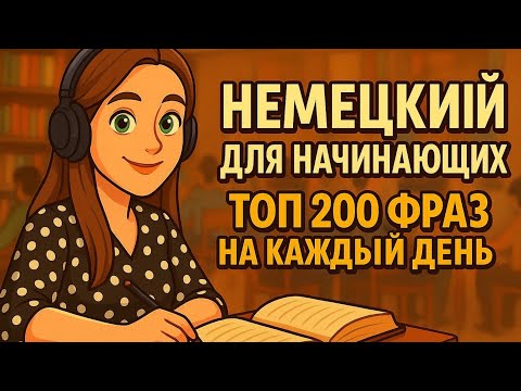 Видео: Немецкий для начинающих, топ 200 фраз на каждый день уровень А1 А2 на слух (4 урока в одном)