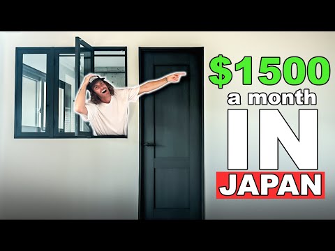 Видео: Внутри квартиры за 1500 долларов в месяц в самом богатом районе Фукуоки