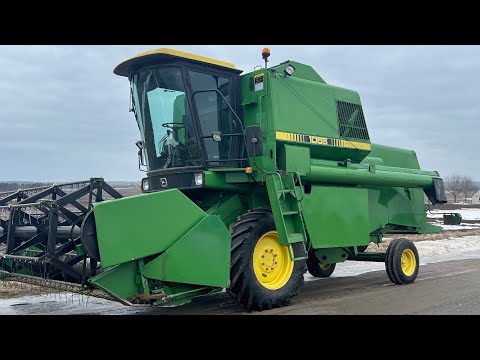 Видео: Привезений комбайн JOHN DEERE 1065 з КОНДИЦІОНЕРОМ. Супер стан!!!