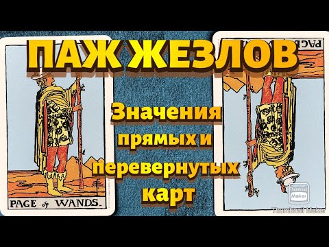 Видео: ПАЖ ЖЕЗЛОВ. Значения карты в сфере работы, финансов, отношений, здоровья, хар-ка человека.